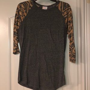 LuLaRoe 3/4 Top Small